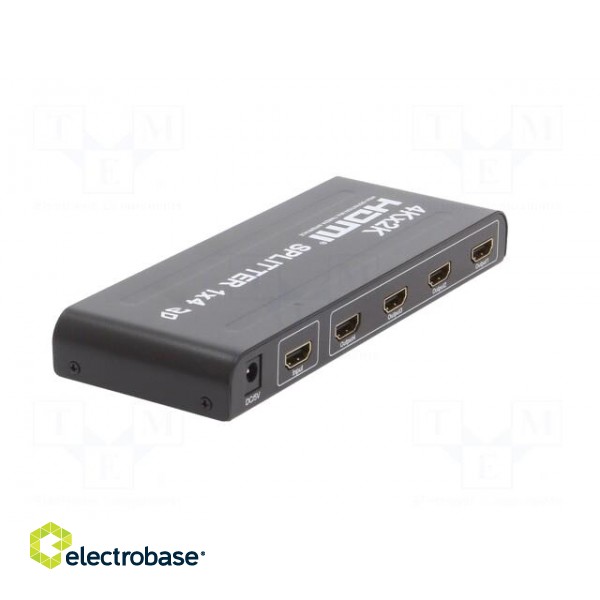 Splitter | HDCP,HDMI 1.4 | black | Input: HDMI socket фото 4