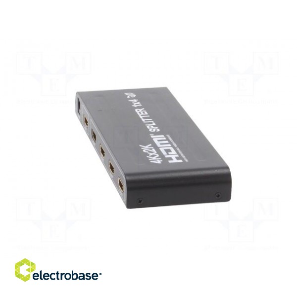 Splitter | HDCP,HDMI 1.4 | black | Input: HDMI socket paveikslėlis 7