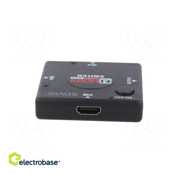 Switch | black | Input: HDMI socket x3 | Out: HDMI socket image 5