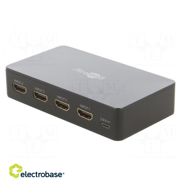 Switch | HDCP 2.2,HDMI 2.0 | black | Out: HDMI socket image 6