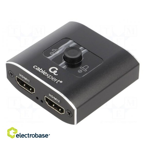 Switch | HDCP,HDMI 2.0 | black | Features: works with 4K, UHD 2160p image 1