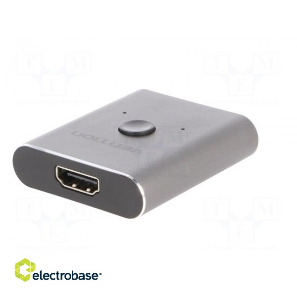 Switch | bidirectional,HDMI 2.0 | grey | Input: HDMI socket image 6