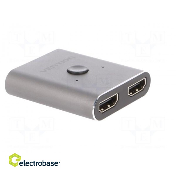 Switch | bidirectional,HDMI 2.0 | grey | Input: HDMI socket paveikslėlis 8