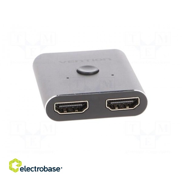 Switch | bidirectional,HDMI 2.0 | grey | Input: HDMI socket фото 9