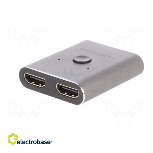 Switch | bidirectional,HDMI 2.0 | grey | Input: HDMI socket image 2