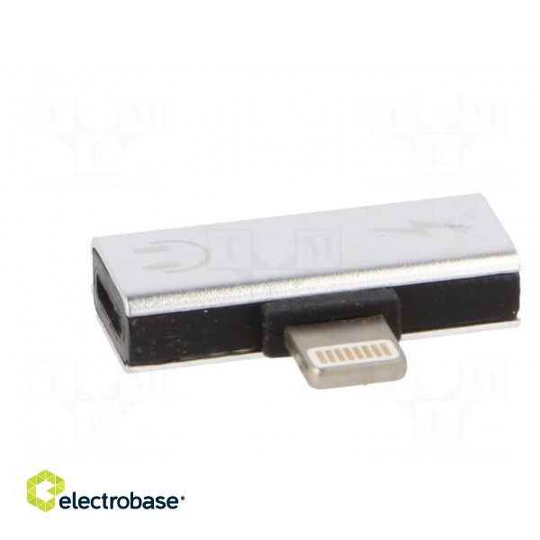 Adapter | Apple Lightning socket x2,Apple Lightning plug image 3