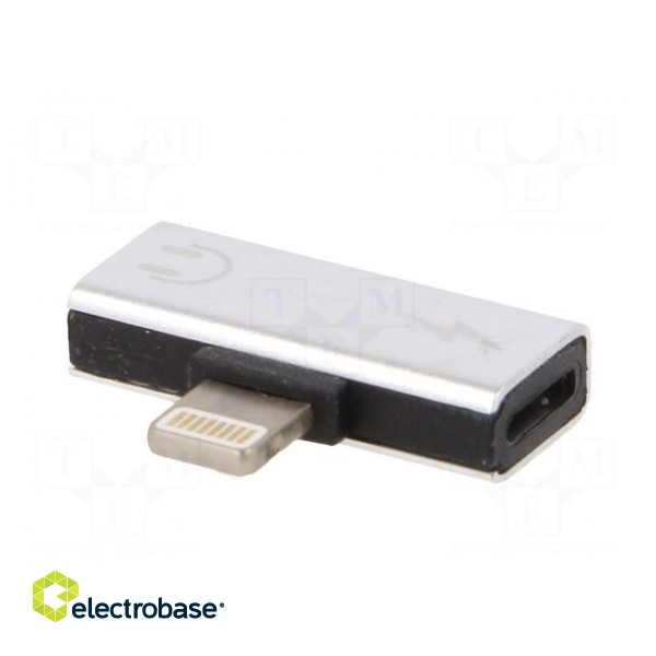 Adapter | Apple Lightning socket x2,Apple Lightning plug image 4
