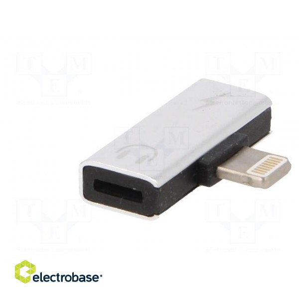 Adapter | Apple Lightning socket x2,Apple Lightning plug image 2