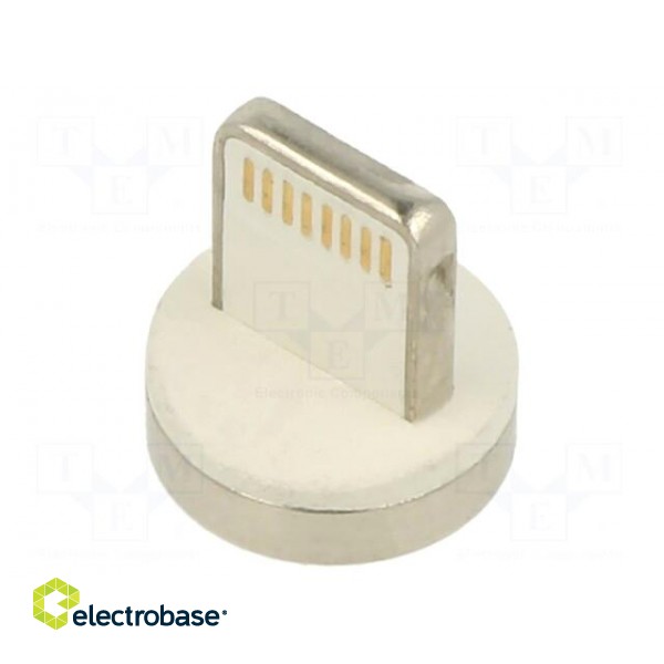 Adapter | magnetic | Apple Lightning plug | AK-USB-42,AK-USB-43