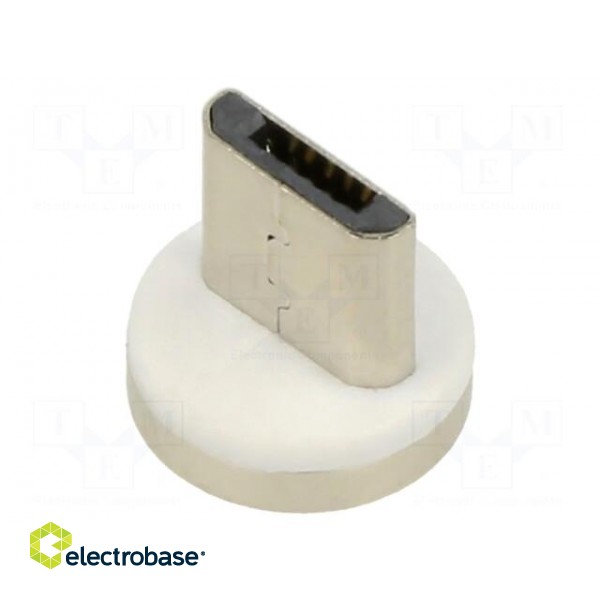Adapter | magnetic | USB B micro plug | AK-USB-42,AK-USB-43