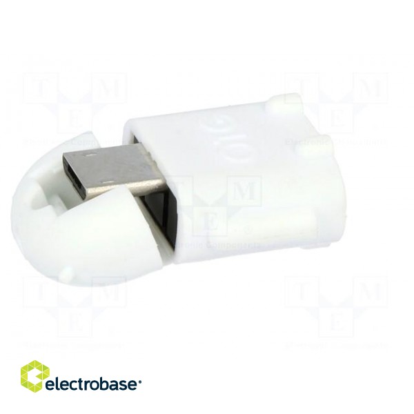 Adapter | OTG,USB 2.0 | USB A socket,USB B micro plug paveikslėlis 7