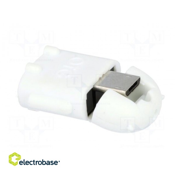 Adapter | OTG,USB 2.0 | USB A socket,USB B micro plug paveikslėlis 4
