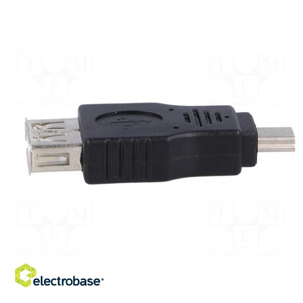 Adapter | OTG,USB 2.0 | USB A socket,USB B mini plug image 7