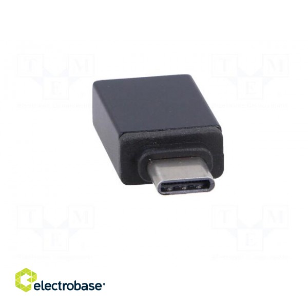 Adapter | OTG,USB 3.1 | USB A socket,USB C plug | nickel plated image 9