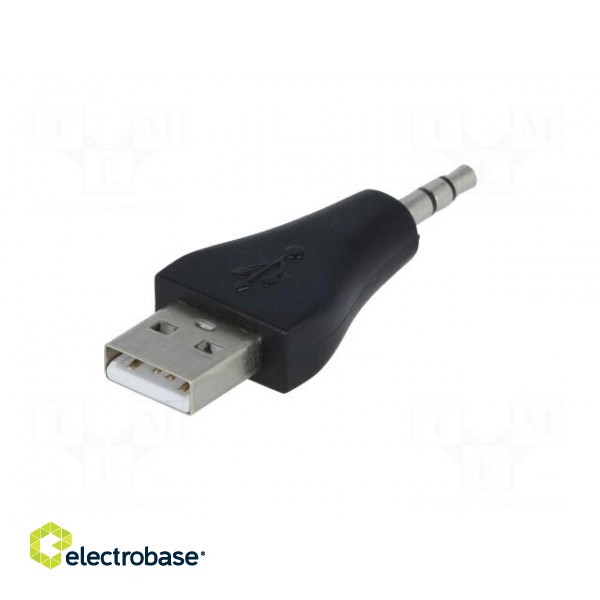 Adapter | USB 2.0 | USB A plug,Jack 3.5mm 3pin plug | gold-plated image 6