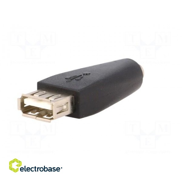 Adapter | USB 2.0 | USB A socket,Jack 3.5mm 3pin socket image 2