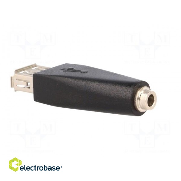 Adapter | USB 2.0 | Jack 3.5mm 3pin socket,USB A socket image 4