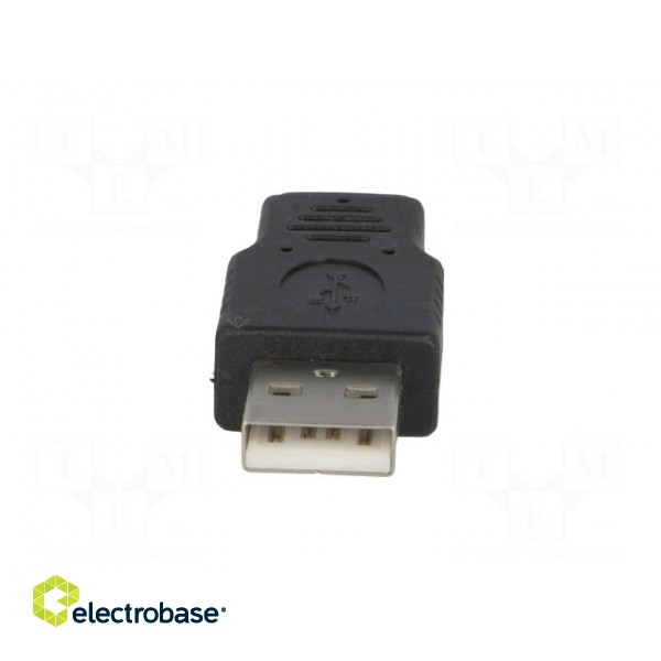 Adapter | USB 2.0 | USB A plug,USB B micro plug | nickel plated paveikslėlis 9