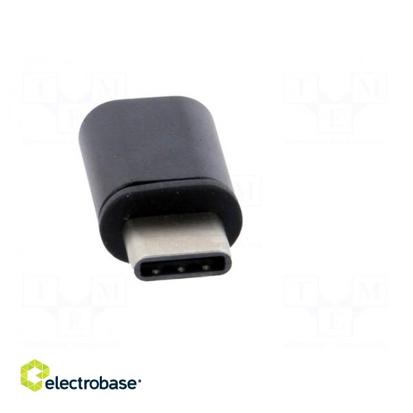 Adapter | USB 2.0 | USB B micro socket,USB C plug | nickel plated image 9