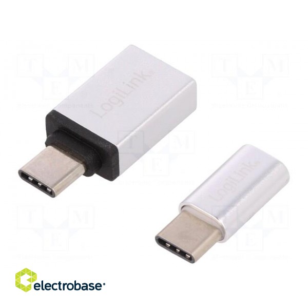 Adapter | USB 2.0,USB 3.0 | Enclos.mat: aluminium paveikslėlis 1
