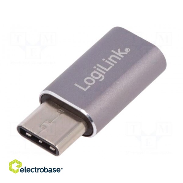 Adapter | USB 2.0,USB 3.0 | USB B micro socket,USB C plug фото 1