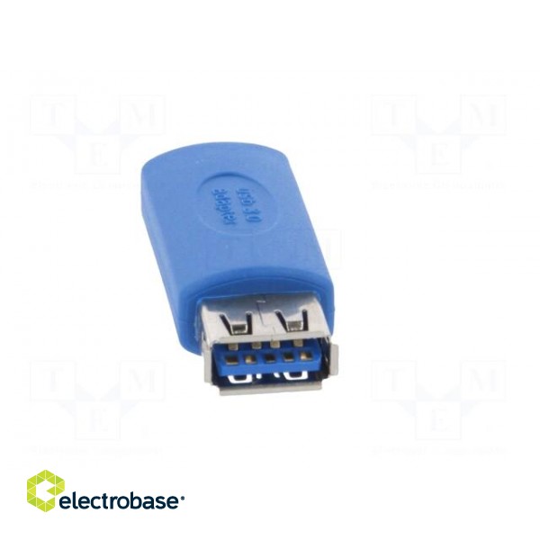 Adapter | USB 3.0 | USB A socket,USB B micro plug | nickel plated image 5