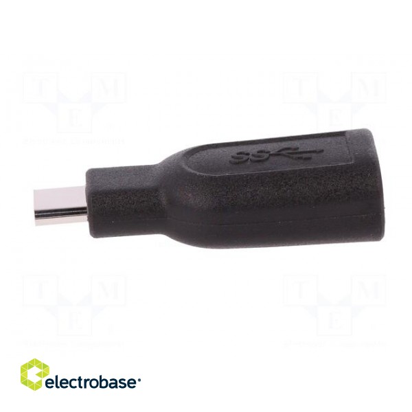 Adapter | USB 3.0 | USB A socket,USB C plug paveikslėlis 3