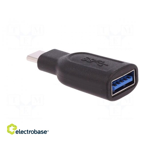 Adapter | USB 3.0 | USB A socket,USB C plug paveikslėlis 4