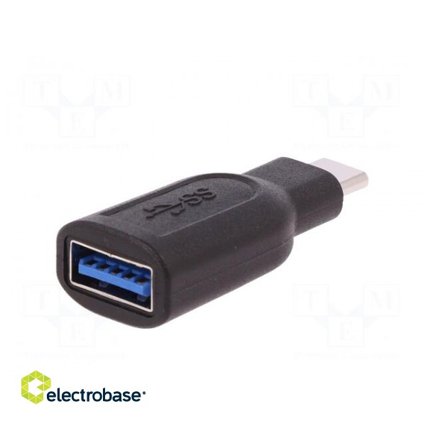 Adapter | USB 3.0 | USB A socket,USB C plug paveikslėlis 6