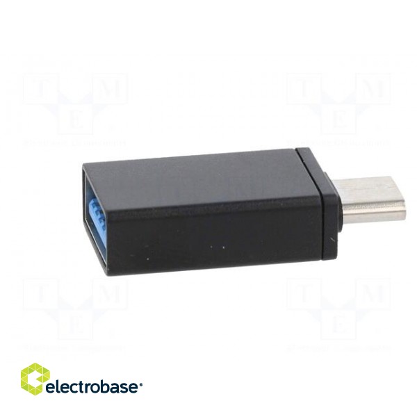 Adapter | USB 3.0 | USB A socket,USB C plug | black | Cablexpert image 8