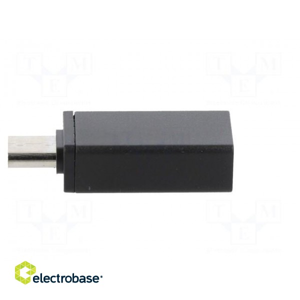 Adapter | USB 3.0 | USB A socket,USB C plug | black | Cablexpert paveikslėlis 3