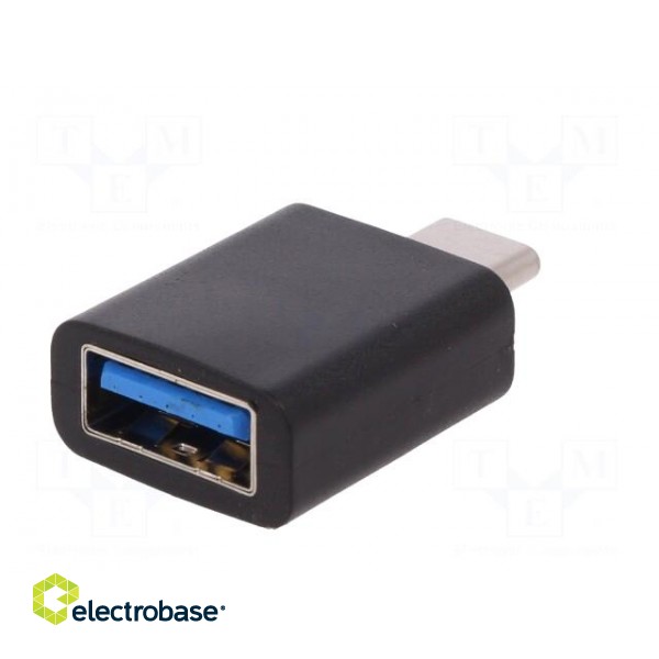 Adapter | USB 3.0 | USB A socket,USB C plug | nickel plated | 5Gbps image 6
