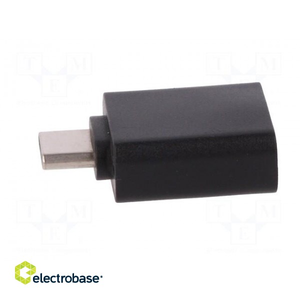 Adapter | USB 3.0 | USB A socket,USB C plug | nickel plated | 5Gbps image 3