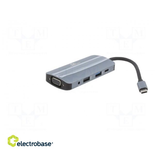 Adapter | USB 3.1 | 0.12m | black | 5Gbps | grey | Cablexpert image 2