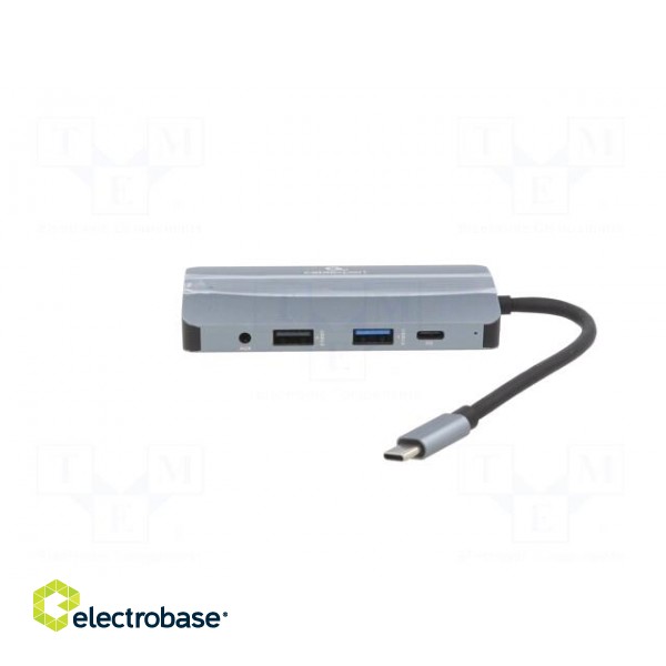 Adapter | USB 3.1 | 0.12m | black | 5Gbps | grey | Cablexpert image 3