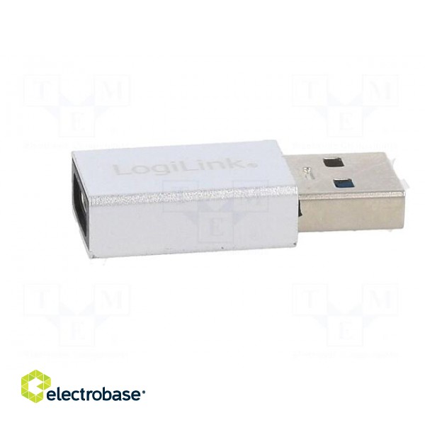 Adapter | USB 3.2 | USB A plug,USB C socket | Enclos.mat: aluminium image 7