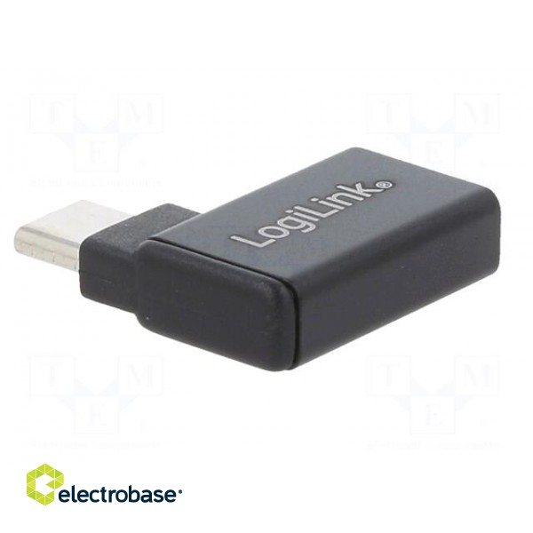 Adapter | USB 3.2 | USB A socket,USB C angled plug image 4