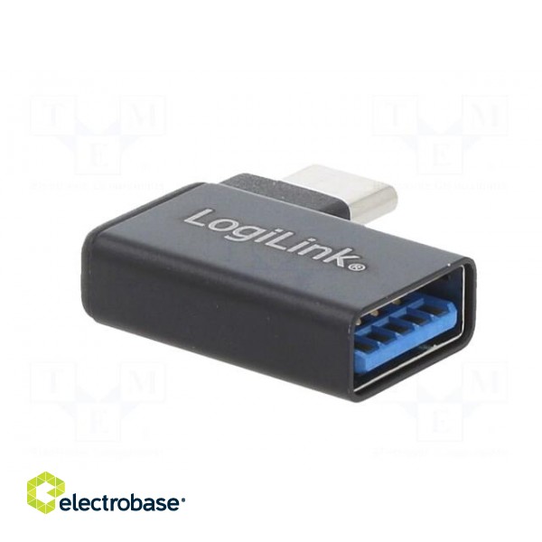 Adapter | USB 3.2 | USB A socket,USB C angled plug image 6