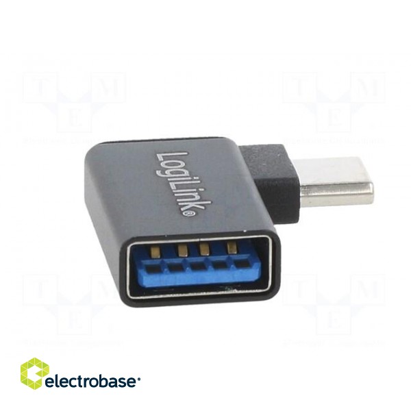 Adapter | USB 3.2 | USB A socket,USB C angled plug image 7