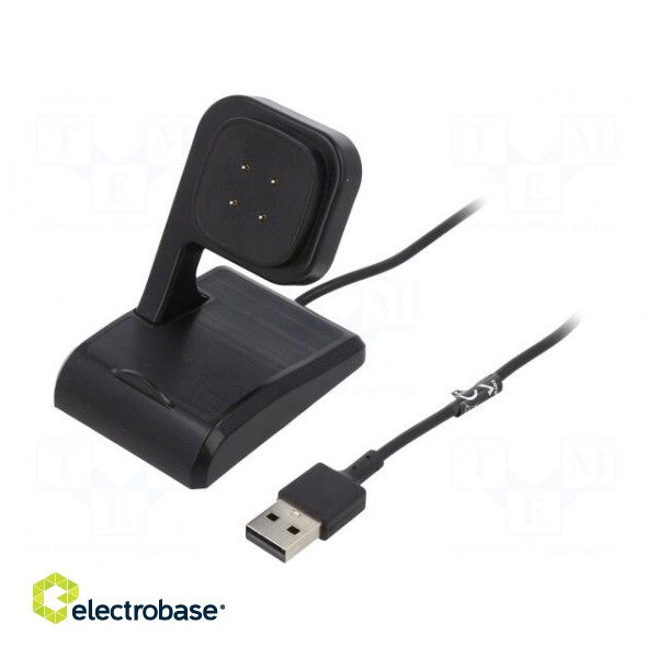 Cable: for smartwatch charging | 1m | Fitbit Sense,Fitbit Versa 3