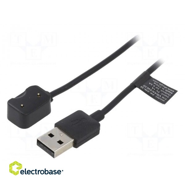 Cable: for smartwatch charging | 1m | 1A | Xiaomi Amazfit Cor A1702