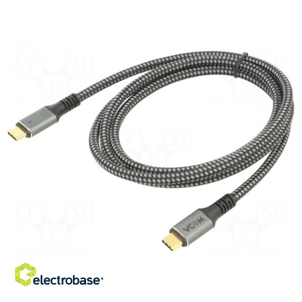 Cable | Thunderbolt 3,USB 4.0 | USB C plug,both sides | 1.2m | PVC