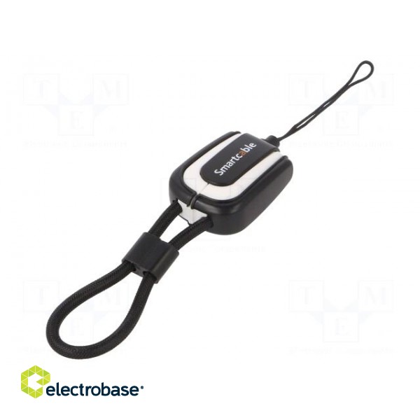 Cable | USB 2.0 | USB A plug,USB B mini plug | black paveikslėlis 2