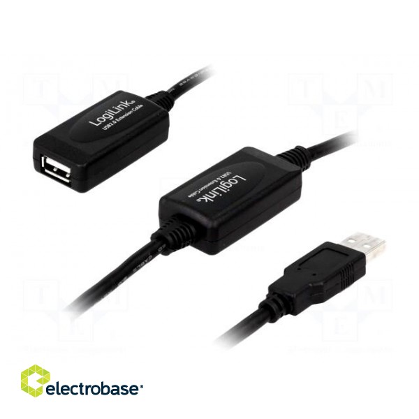 Repeater USB | USB 1.1,USB 2.0 | USB A socket,USB A plug | 10m
