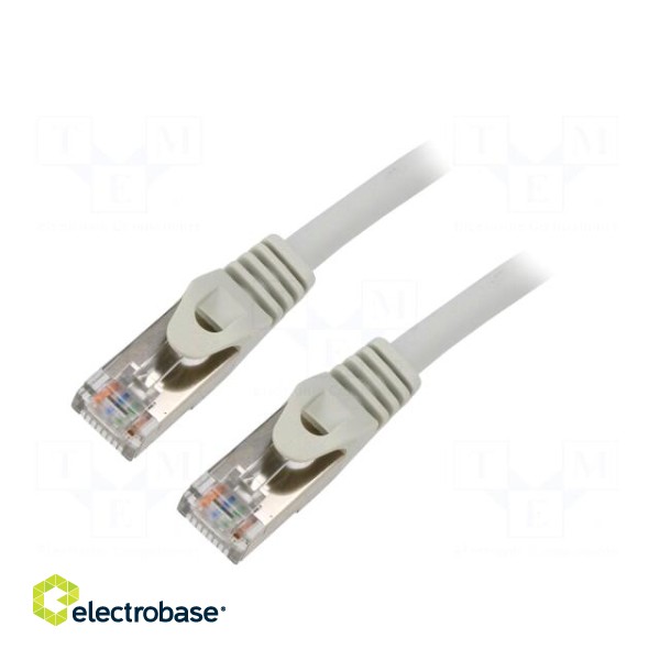 Patch cord | S/FTP | 6a | solid | Cu | LSZH | grey | 45m | 27AWG | Cablexpert