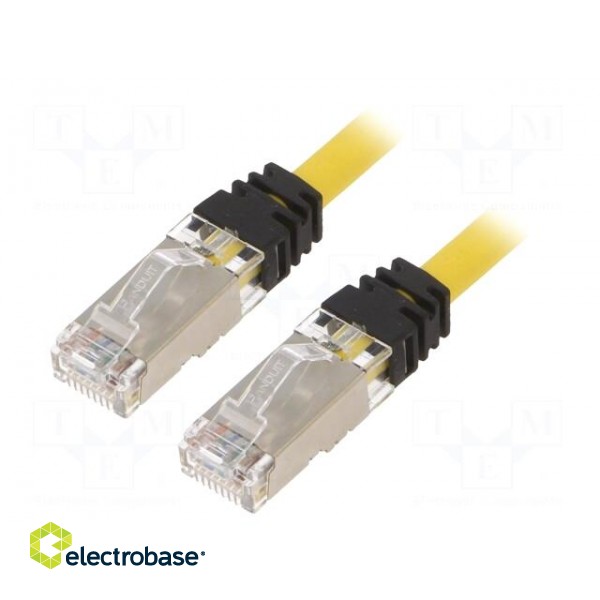 Patch cord | S/FTP,TX6A™ 10Gig | 6a | stranded | Cu | LSZH | yellow | 2m