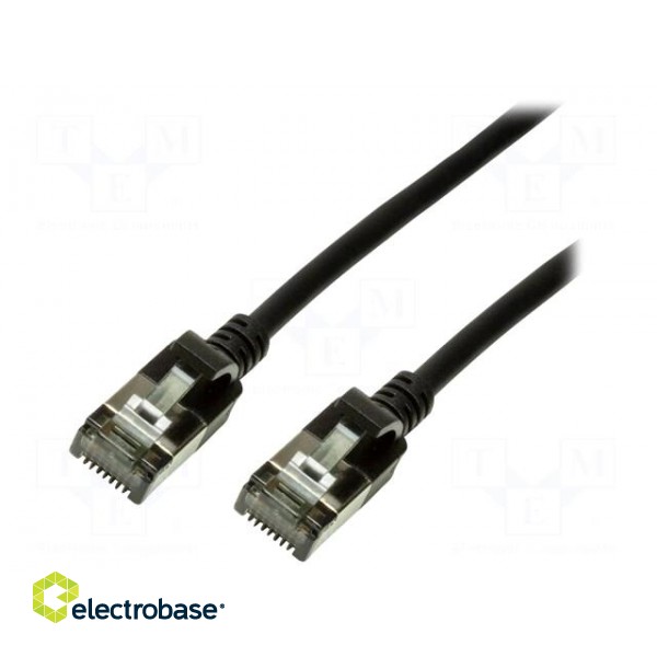 Patch cord | U/FTP | 6a | stranded | Cu | elastomer thermoplastic TPE