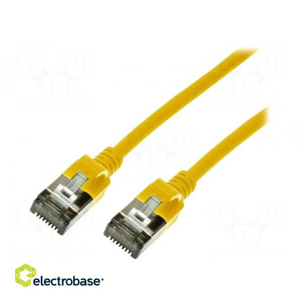 Patch cord | U/FTP | 6a | stranded | Cu | elastomer thermoplastic TPE