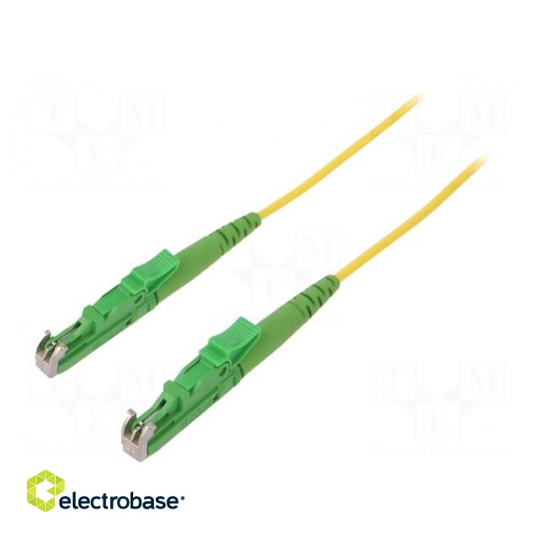 Fiber patch cord | both sides,E2/APC | 3m | Optical fiber: 9/125um