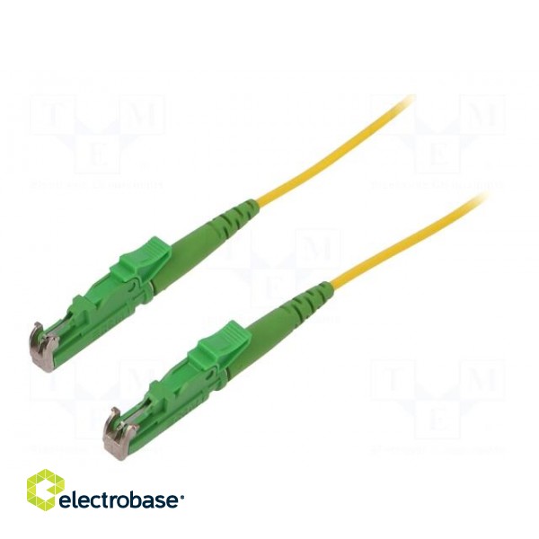 Fiber patch cord | both sides,E2/APC | 5m | Optical fiber: 9/125um